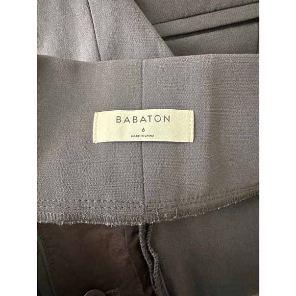 Women's Babaton Grey Jermaine Pants Size 6 Gray - Picture 5 of 8